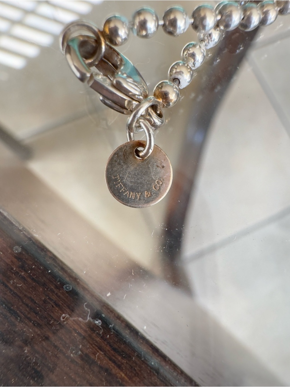 Tiffany & Co. Silver Heart Tag Necklace - Picture 4 of 5